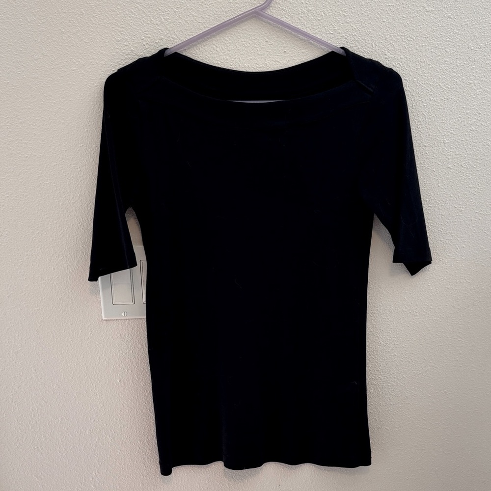 Grace Sz. SmallBlack Long Sleeve Women's Top